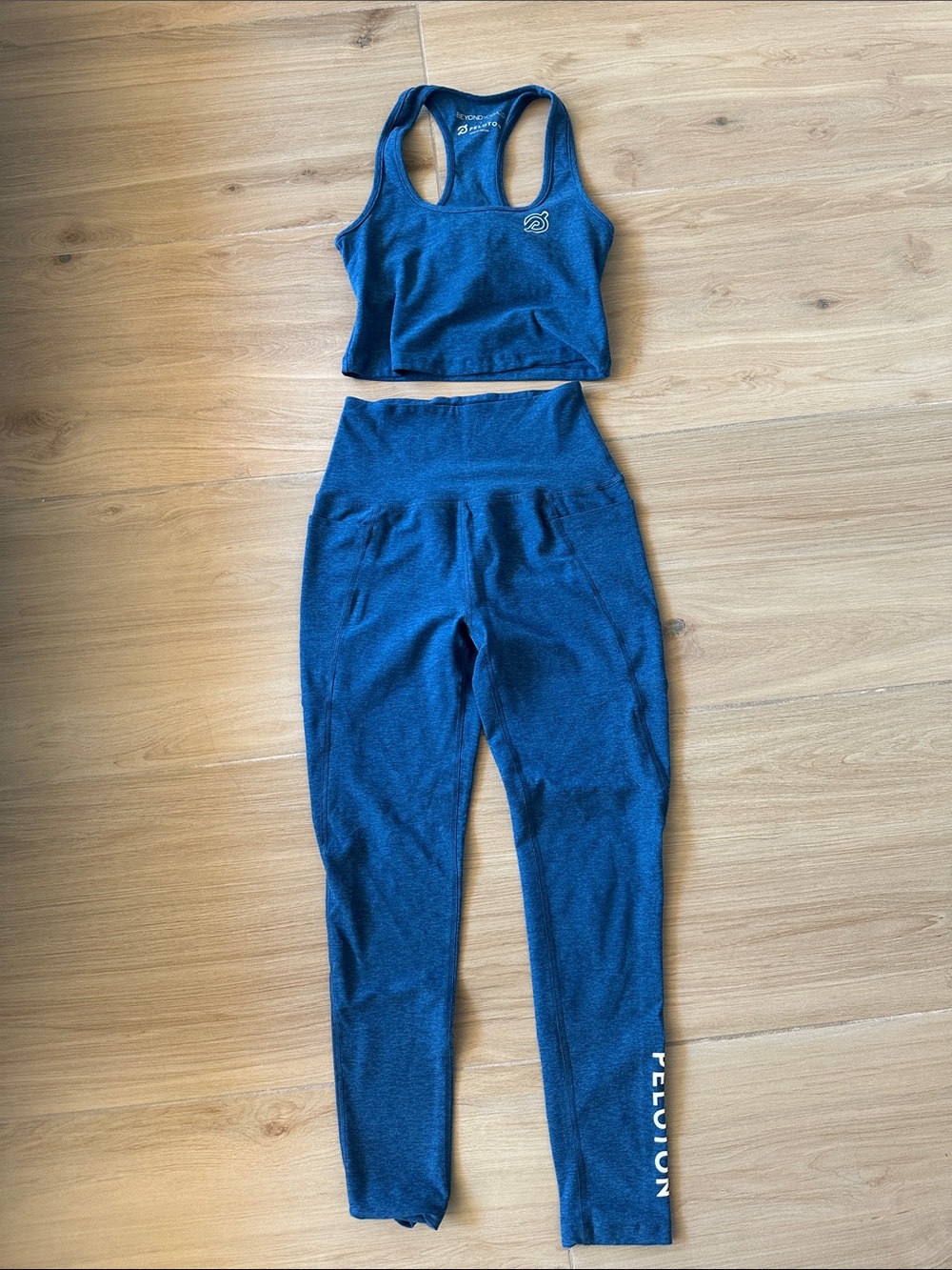 Beyond Yoga x Peloton Women's High-Waist Active Leggings & Racerback Crop Top